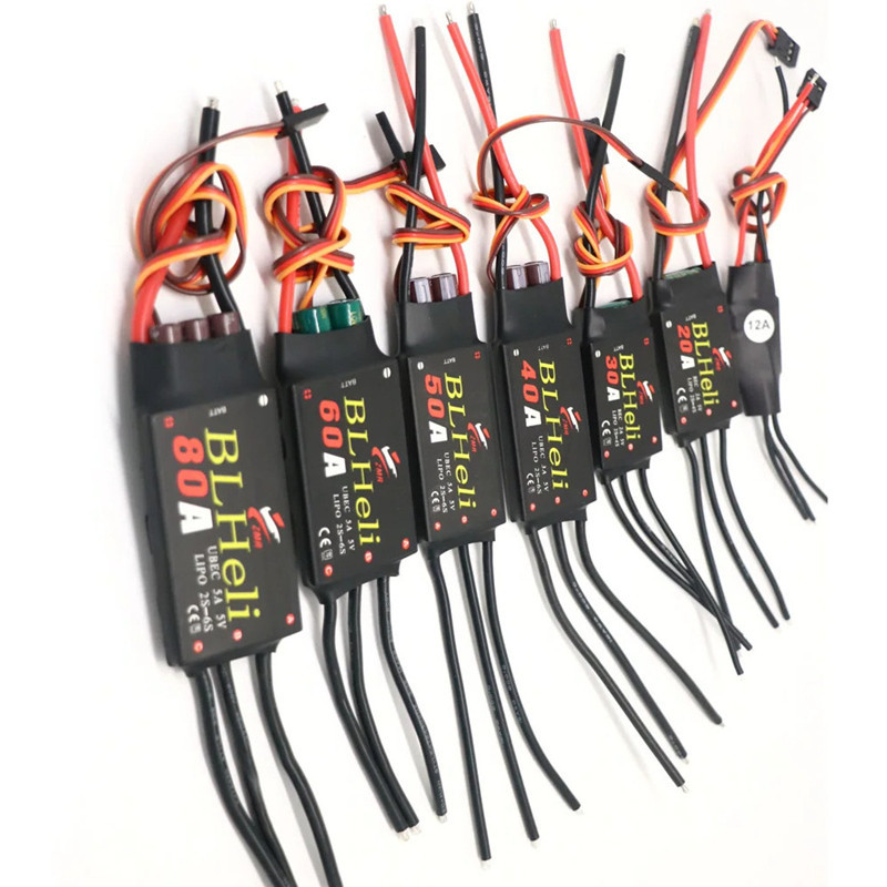 Drone Motor - 1-3 adet fırçasız ESC BLHeli 20A