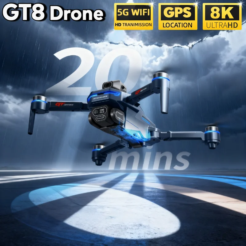 LSRC GT8 Drone 4K Profesyonel  - Drone Gps Mount incelemesi ve fiyatı