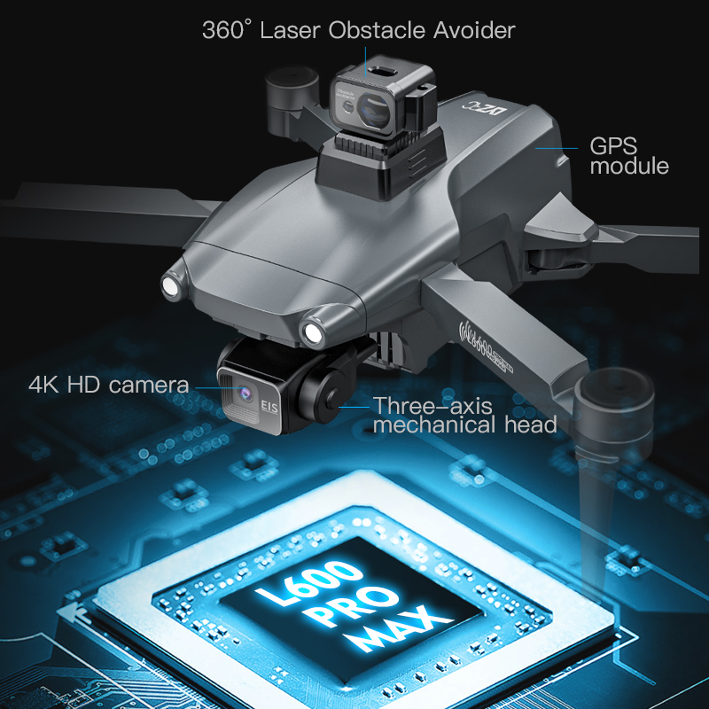L600 PRO MAX Profesyonel Üç Ek - Drone Gimbal incelemesi ve fiyatı
