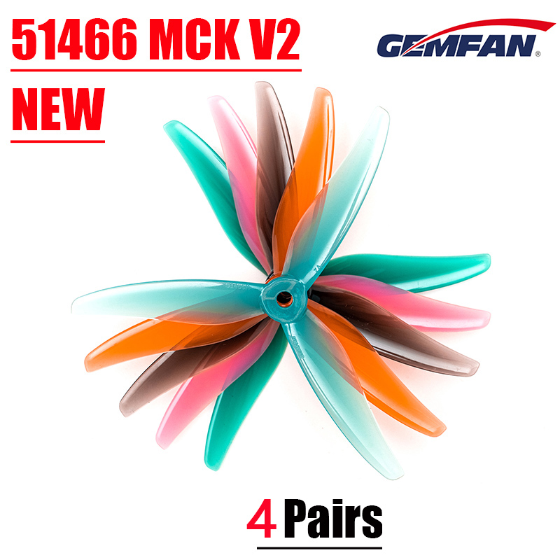 4 Çift GEMFAN 51466 MCK 5 inç  - Drone Battery Strap incelemesi ve fiyatı