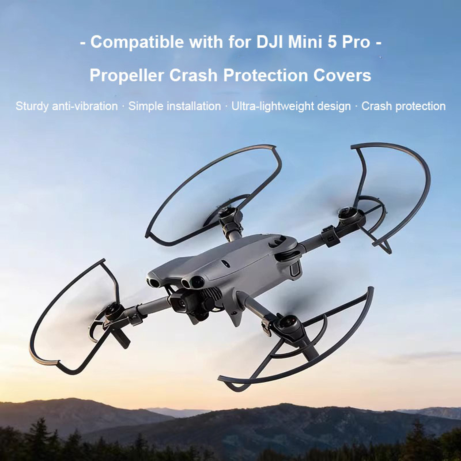DJI Mini 5Pro için çıkarılabil - Drone Propeller Guard incelemesi ve fiyatı