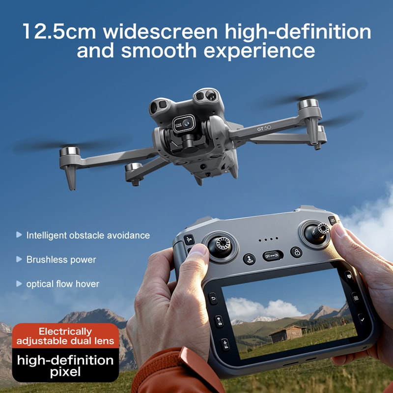 GT50 Mini Drone Çift Kamera 8K - Drone Gps Mount incelemesi ve fiyatı