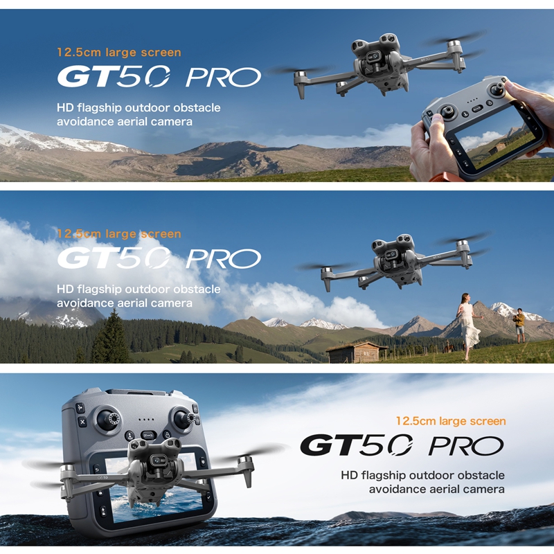 GT50 Mini Drone Çift Kamera 8K - Drone Gps Mount incelemesi ve fiyatı